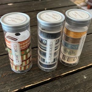 Close to my heart ribbon rounds for embellishment